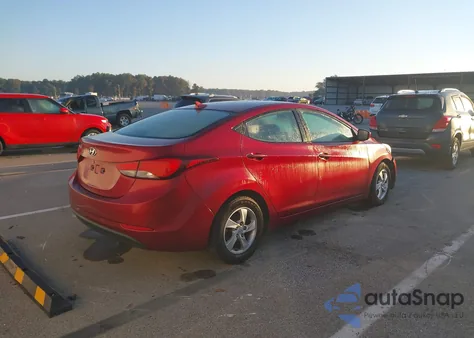 2014 Hyundai Elantra Se z USA, uszkodzony, nr VIN 5NPDH4AE9EH493392